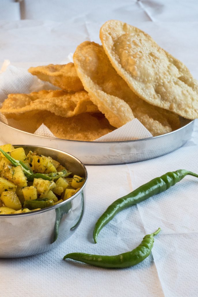 bengali spiced potatoes