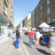 Street view of Brick Lane Market