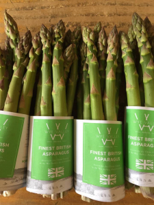 Asparagus in the shop