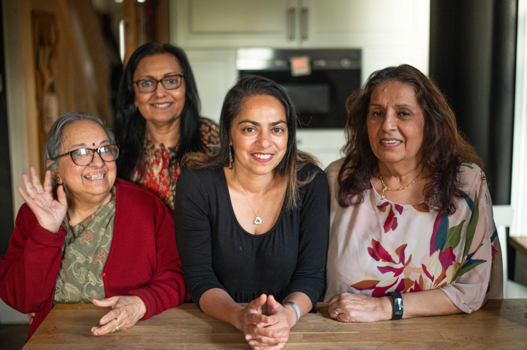 Urvashi Roe and aunties